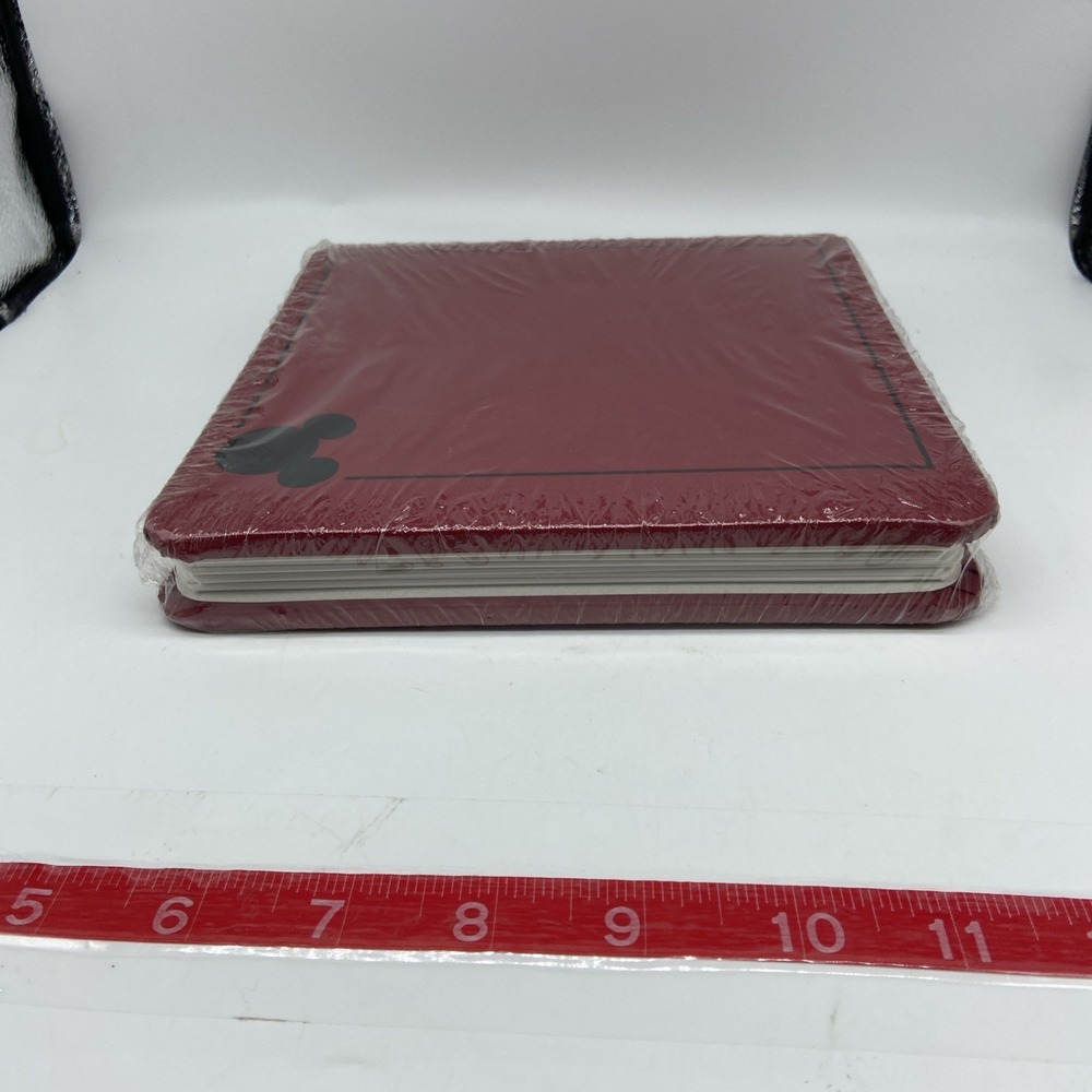 Creative Memories Disney Mickey Mouse 7 x 7" Red Scrapbook Album‎ w/12 Pages New - Picture 3 of 3